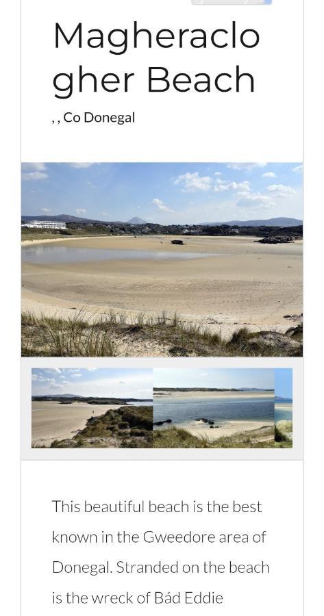 Ostan Gweedore Deluxe Apartments Bunbeg Zewnętrze zdjęcie